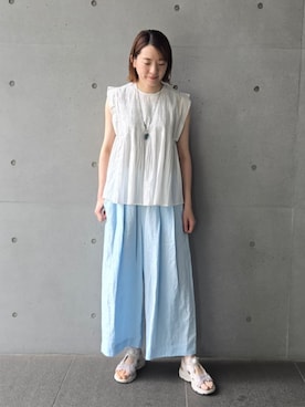 ADIEU TRISTESSEさん(レディース・177cm)の夏コーディネート