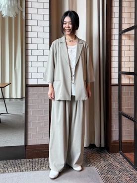 ADIEU TRISTESSEさん（レディース・157cm）の春コーディネート