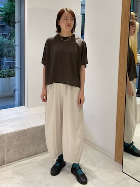 ADIEU TRISTESSEさん(レディース・177cm)の夏コーディネート