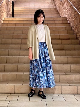 ADIEU TRISTESSEさん（レディース・160cm）の夏コーディネート