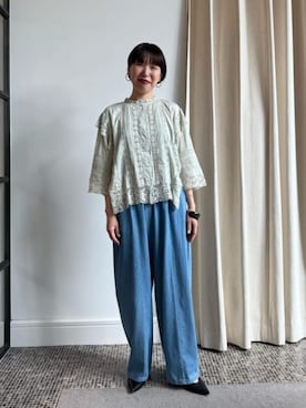 ADIEU TRISTESSEさん(レディース・162cm)の夏コーディネート