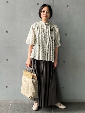 ADIEU TRISTESSEさん（レディース・152cm）の夏コーディネート