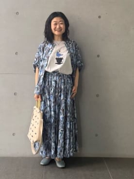 ADIEU TRISTESSEさん（レディース・155cm）の夏コーディネート