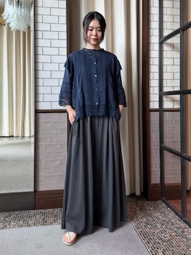 ADIEU TRISTESSEさん(レディース・157cm)の夏コーディネート