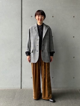 ADIEU TRISTESSEさん(レディース・162cm)の秋コーディネート