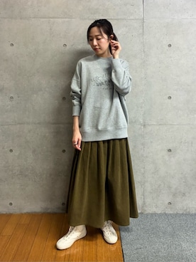 「conges payes ADIEU TRISTESSE（コンジェ ペイエ アデュートリステス）のアイテム」を使った、ADIEU TRISTESSEさん（レディース・160cm）の夏コーディネート