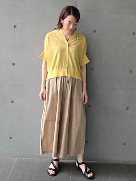 ADIEU TRISTESSEさん(レディース・177cm)の夏コーディネート