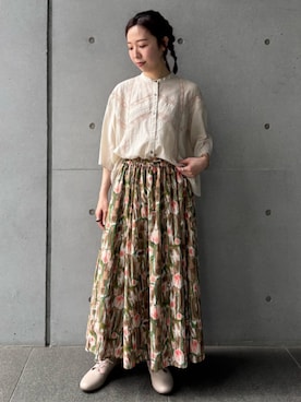 ADIEU TRISTESSEさん（レディース・160cm）の夏コーディネート