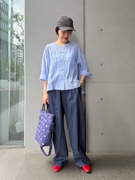 ADIEU TRISTESSEさん(レディース・162cm)の夏コーディネート