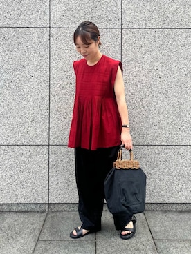 ADIEU TRISTESSEさん（レディース・152cm）の夏コーディネート