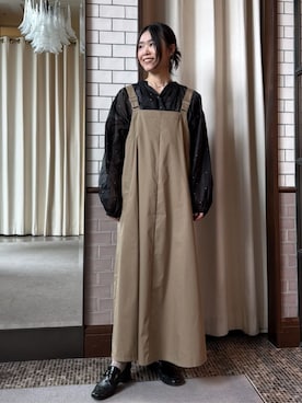 「conges payes ADIEU TRISTESSE（コンジェ ペイエ アデュートリステス）のアイテム」を使った、ADIEU TRISTESSEさん（レディース・157cm）の夏コーディネート