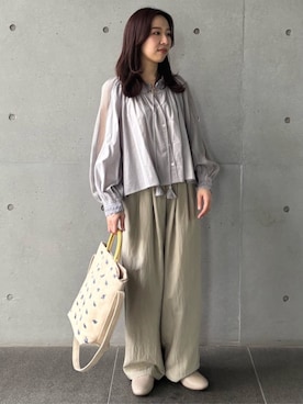ADIEU TRISTESSEさん(レディース・160cm)の夏コーディネート