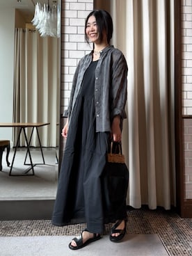 ADIEU TRISTESSEさん(レディース・157cm)の夏コーディネート