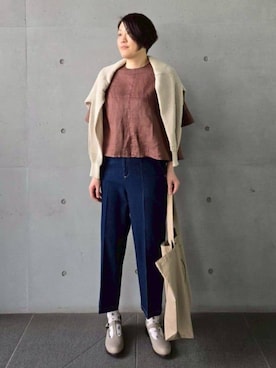ADIEU TRISTESSEさん(レディース・172cm)の春コーディネート