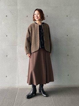 ADIEU TRISTESSEさん(レディース・159cm)の秋コーディネート