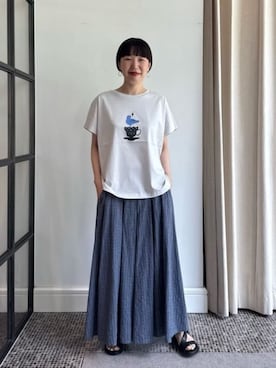 ADIEU TRISTESSEさん（レディース・162cm）の夏コーディネート