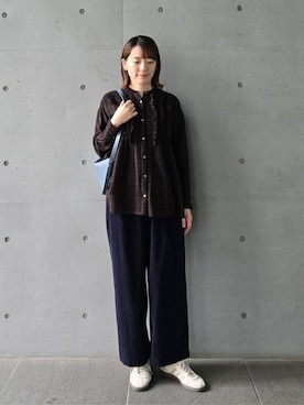 ADIEU TRISTESSEさん（レディース・177cm）の秋コーディネート