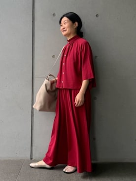 ADIEU TRISTESSEさん（レディース・155cm）の夏コーディネート