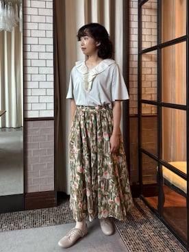 ADIEU TRISTESSEさん（レディース・158cm）の夏コーディネート