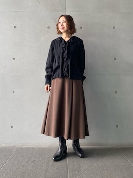ADIEU TRISTESSEさん(レディース・159cm)の秋コーディネート
