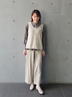 ADIEU TRISTESSEさん(レディース・177cm)の秋コーディネート