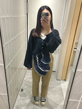「Handmade（ハンドメイド）のアイテム」を使った、kacchiさん（骨格ストレート・レディース・165cm）の春コーディネート