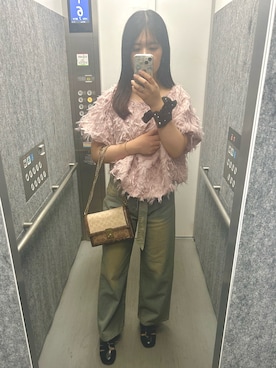 「アイテム（その他トップス）」を使った、kacchiさん（レディース・165cm）の秋コーディネート