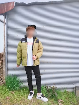 「fragment design（フラグメントデザイン）のアイテム（帽子）」を使った、Henryさん（メンズ・175cm）の冬コーディネート