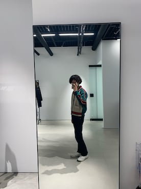 「kolor（カラー）のアイテム（ブルゾン）」を使った、ハヤトキタ　　さん（メンズ・174cm）の秋コーディネート