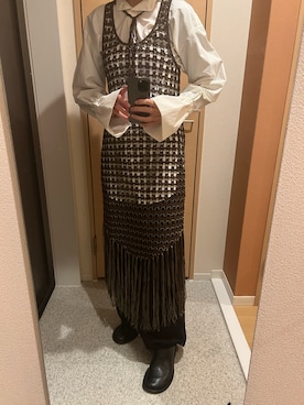 ゆうりんさま専用 todayful Back Gather Dress TODAYFUL（トゥデイフル）の「TODAYFUL 2way Gather Dress