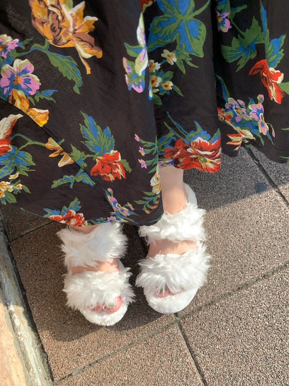 UGG（アグ）の「UGG Fluff Sugar Sandal / アグ フラフ シュガー