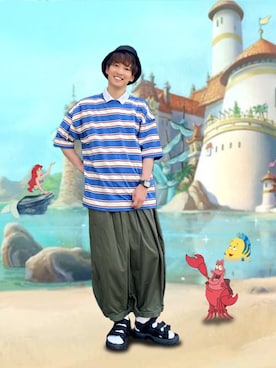 「SEVENDAYS=SUNDAY（セブンデイズサンデイ）のアイテム」を使った、ひろっちゃ さん（メンズ・165cm）の夏コーディネート