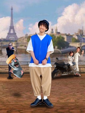 「Samansa Mos2（サマンサ モスモス）のアイテム」を使った、ひろっちゃ さん（メンズ・165cm）の夏コーディネート
