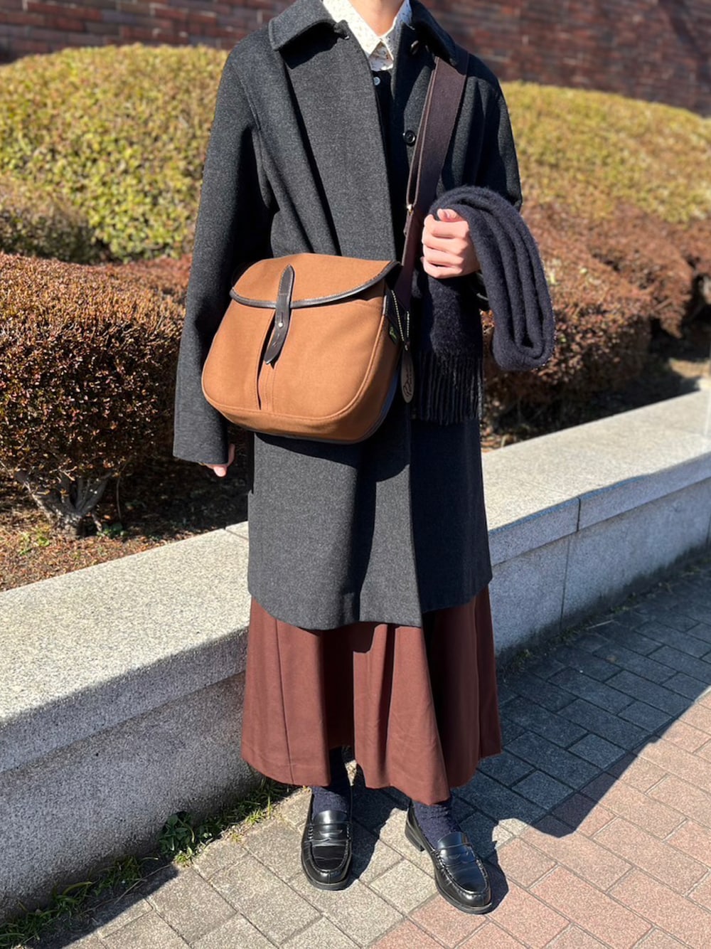 Paul Smithのステンカラーコートを使ったレディース人気ファッション