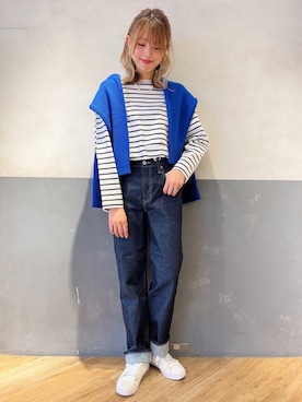 「タックイン」｜てらちゃんさん（レディース・164cm）の春コーディネート