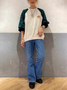 「LEE」｜てらちゃんさん（レディース・164cm）の秋コーディネート