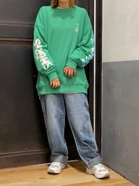 「Right-on（ライトオン）のアイテム」を使った、てらちゃんさん（レディース・164cm）の秋コーディネート