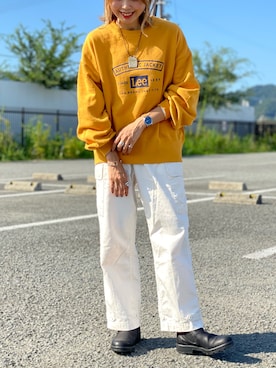 「LEE」｜てらちゃんさん（レディース・164cm）の秋コーディネート