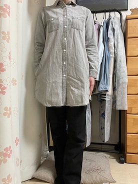 「黒パンツ」｜ともさん（レディース・154cm）の春コーディネート