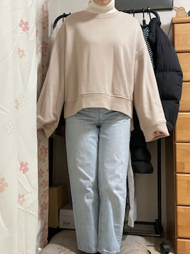 「chocomee（チョコミー）のアイテム」を使った、ともさん（レディース・154cm）の冬コーディネート