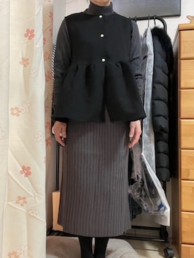 「coca（coca）（コカ）のアイテム」を使った、ともさん（レディース・154cm）の冬コーディネート