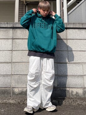 「韓国」｜「アイテム（雑貨/ホビー）」を使った、꽃/hanangさん（メンズ・168cm）の春コーディネート
