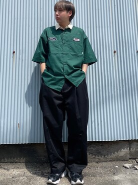 「アイテム（雑貨/ホビー、パープル系）」を使った、꽃/hanangさん（メンズ・168cm）の春コーディネート