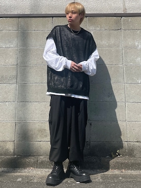 レースアップブーツ のメンズ人気ファッションコーディネート Wear