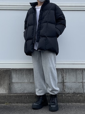 「TODAYFUL（トゥデイフル）のアイテム（ジャケット/アウター）」を使った、꽃/hanangさん（メンズ・168cm）の冬コーディネート