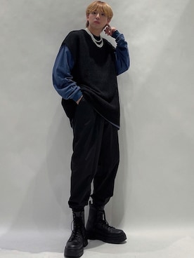 꽃/hanangさん（メンズ・168cm）の秋コーディネート