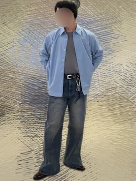 「TORY LEATHER（トリーレザー）のアイテム」を使った、Leonard -レナード-さん（メンズ・160cm）の春コーディネート