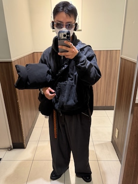 「アイテム（サングラス）」を使った、Leonard -レナード-さん（メンズ・160cm）の秋コーディネート