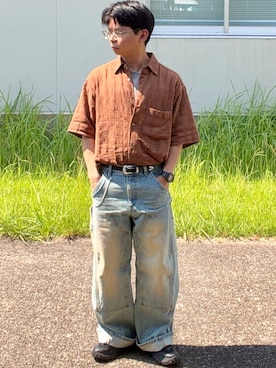 れな LENAさん(メンズ・160cm)の夏コーディネート