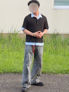 「CASIO(カシオ)のアイテム」を使った、れなさん(メンズ・160cm)の夏コーディネート